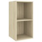 4-tlg. TV-Schrank-Set Sonoma-Eiche Holzwerkstoff 4-tlg. TV-Schrank-Set Sonoma-Eiche Holzwerkstoff