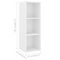 vidaXL 3-tlg. TV-Schrank-Set Weiß Holzwerkstoff vidaXL 3-tlg. TV-Schrank-Set Weiß Holzwerkstoff