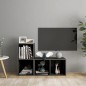 TV-Schränke 2 Stk. Hochglanz-Grau 72x35x36,5 cm Holzwerkstoff TV-Schränke 2 Stk. Hochglanz-Grau 72x35x36,5 cm Holzwerkstoff