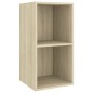 3-tlg. TV-Schrank-Set Sonoma-Eiche Holzwerkstoff 3-tlg. TV-Schrank-Set Sonoma-Eiche Holzwerkstoff
