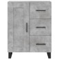 Highboard Betongrau 69,5x34x180 cm Holzwerkstoff Highboard Betongrau 69,5x34x180 cm Holzwerkstoff