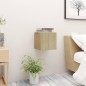 Nachttische 2 Stk. Sonoma-Eiche 30,5x30x30 cm Holzwerkstoff Nachttische 2 Stk. Sonoma-Eiche 30,5x30x30 cm Holzwerkstoff