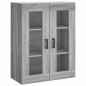 Highboard Grau Sonoma 69,5x34x180 cm Holzwerkstoff Highboard Grau Sonoma 69,5x34x180 cm Holzwerkstoff