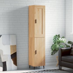 Highboard Sonoma-Eiche 34,5x34x180 cm Holzwerkstoff