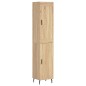 Highboard Sonoma-Eiche 34,5x34x180 cm Holzwerkstoff Highboard Sonoma-Eiche 34,5x34x180 cm Holzwerkstoff
