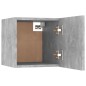 Nachttische 2 Stk. Betongrau 30,5x30x30 cm Holzwerkstoff Nachttische 2 Stk. Betongrau 30,5x30x30 cm Holzwerkstoff