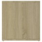 TV-Schränke 2 Stk. Weiß Sonoma-Eiche 72x35x36,5cm Holzwerkstoff TV-Schränke 2 Stk. Weiß Sonoma-Eiche 72x35x36,5cm Holzwerkstoff