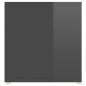 TV-Schränke 3 Stk. Hochglanz-Grau 107x35x37 cm Holzwerkstoff TV-Schränke 3 Stk. Hochglanz-Grau 107x35x37 cm Holzwerkstoff