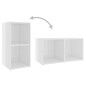 3-tlg. TV-Schrank-Set Hochglanz-Weiß Holzwerkstoff 3-tlg. TV-Schrank-Set Hochglanz-Weiß Holzwerkstoff