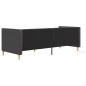 Tagesbett mit Matratze USB Dunkelgrau Stoff 90x200 cm Tagesbett mit Matratze USB Dunkelgrau Stoff 90x200 cm