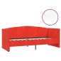 Tagesbett mit Matratze USB Weinrot Samt 90x200 cm Tagesbett mit Matratze USB Weinrot Samt 90x200 cm