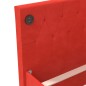 Tagesbett mit Matratze USB Weinrot Samt 90x200 cm Tagesbett mit Matratze USB Weinrot Samt 90x200 cm