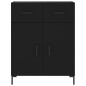 Highboard Schwarz 69,5x34x180 cm Holzwerkstoff Highboard Schwarz 69,5x34x180 cm Holzwerkstoff