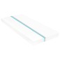 Tagesbett mit Matratze USB Braun Stoff 90x200 cm