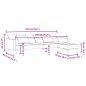 Schlafsofa 2-Sitzer mit 2 Kissen & Hocker Schwarz Samt Schlafsofa 2-Sitzer mit 2 Kissen & Hocker Schwarz Samt