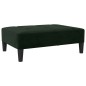 Schlafsofa 2-Sitzer mit Hocker Dunkelgrün Samt Schlafsofa 2-Sitzer mit Hocker Dunkelgrün Samt