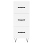 Highboard Weiß 34,5x34x180 cm Holzwerkstoff Highboard Weiß 34,5x34x180 cm Holzwerkstoff