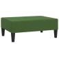 Schlafsofa 2-Sitzer mit 2 Kissen und Fußhocker Dunkelgrün Samt Schlafsofa 2-Sitzer mit 2 Kissen und Fußhocker Dunkelgrün Samt
