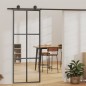 Schiebetür mit Beschlag ESG-Glas & Aluminium 76x205 cm Schiebetür mit Beschlag ESG-Glas & Aluminium 76x205 cm