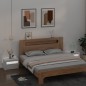 Nachttische 2 Stk. mit LEDs Hochglanz-Weiß 60x35x40 cm Nachttische 2 Stk. mit LEDs Hochglanz-Weiß 60x35x40 cm