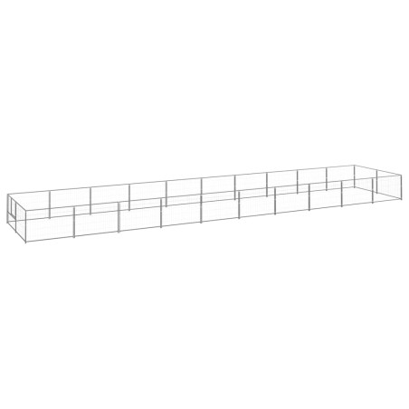 Hundezwinger Silbern 20 m² Stahl