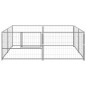 Hundezwinger Silbern 4 m² Stahl Hundezwinger Silbern 4 m² Stahl