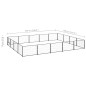 Hundezwinger Schwarz 20 m² Stahl Hundezwinger Schwarz 20 m² Stahl