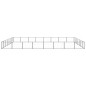 vidaXL Hundezwinger Schwarz 56 m² Stahl vidaXL Hundezwinger Schwarz 56 m² Stahl