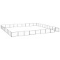 Hundezwinger Schwarz 81 m² Stahl Hundezwinger Schwarz 81 m² Stahl