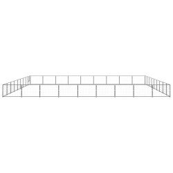 Hundezwinger Schwarz 81 m² Stahl