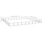 Hundezwinger Schwarz 81 m² Stahl Hundezwinger Schwarz 81 m² Stahl