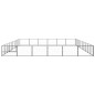 Hundezwinger Schwarz 60 m² Stahl Hundezwinger Schwarz 60 m² Stahl