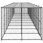 vidaXL Outdoor-Hundezwinger Stahl mit Überdachung 26,62 m² vidaXL Outdoor-Hundezwinger Stahl mit Überdachung 26,62 m²