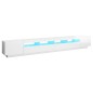 TV-Schrank mit LED-Leuchten Hochglanz-Weiß 300x35x40 cm TV-Schrank mit LED-Leuchten Hochglanz-Weiß 300x35x40 cm
