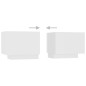 TV-Schrank mit LED-Leuchten Weiß 180x35x40 cm TV-Schrank mit LED-Leuchten Weiß 180x35x40 cm