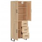 Highboard Sonoma-Eiche 69,5x34x180 cm Holzwerkstoff Highboard Sonoma-Eiche 69,5x34x180 cm Holzwerkstoff