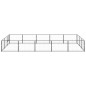Hundezwinger Schwarz 15 m² Stahl Hundezwinger Schwarz 15 m² Stahl