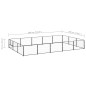 Hundezwinger Schwarz 15 m² Stahl Hundezwinger Schwarz 15 m² Stahl