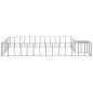 Hundezwinger Schwarz 22,99 m² Stahl Hundezwinger Schwarz 22,99 m² Stahl