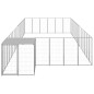 Hundezwinger Silbern 26,62 m² Stahl Hundezwinger Silbern 26,62 m² Stahl