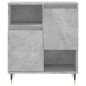 Sideboards 3 Stk. Betongrau Holzwerkstoff Sideboards 3 Stk. Betongrau Holzwerkstoff