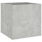 Flurmöbel-Set Betongrau Holzwerkstoff Flurmöbel-Set Betongrau Holzwerkstoff