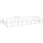 vidaXL Hundezwinger Silbern 32 m² Stahl vidaXL Hundezwinger Silbern 32 m² Stahl