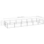 Hundezwinger Silbern 12 m² Stahl Hundezwinger Silbern 12 m² Stahl
