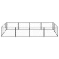 vidaXL Hundezwinger Schwarz 12 m² Stahl vidaXL Hundezwinger Schwarz 12 m² Stahl