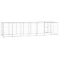vidaXL Outdoor-Hundezwinger mit Überdachung Verzinkter Stahl 16,94 m² vidaXL Outdoor-Hundezwinger mit Überdachung Verzinkter Stahl 16,94 m²