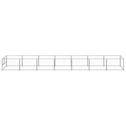 Hundezwinger Silbern 7 m² Stahl