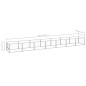 Hundezwinger Silbern 7 m² Stahl Hundezwinger Silbern 7 m² Stahl