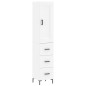 vidaXL Highboard Weiß 34,5x34x180 cm Holzwerkstoff vidaXL Highboard Weiß 34,5x34x180 cm Holzwerkstoff