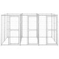 Outdoor-Hundezwinger Verzinkter Stahl 7,26 m² Outdoor-Hundezwinger Verzinkter Stahl 7,26 m²